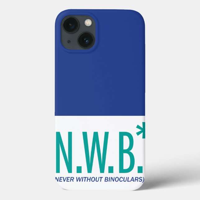 Funda De Case-Mate Para iPhone Nunca sin los prismáticos (Reverso)