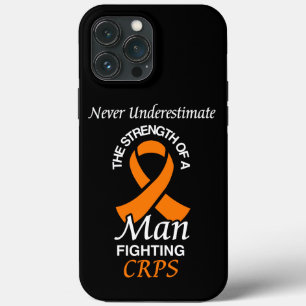 Funda Para iPhone 13 Pro Max Nunca subestimes/cinta de opciones/hombre...CRPS