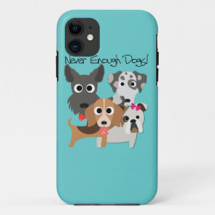 Funda Para iPhone 11 Nunca suficientes perros