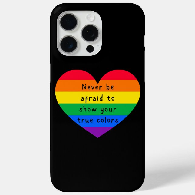 Funda De Case-Mate Para iPhone Nunca tengas miedo (Reverso )