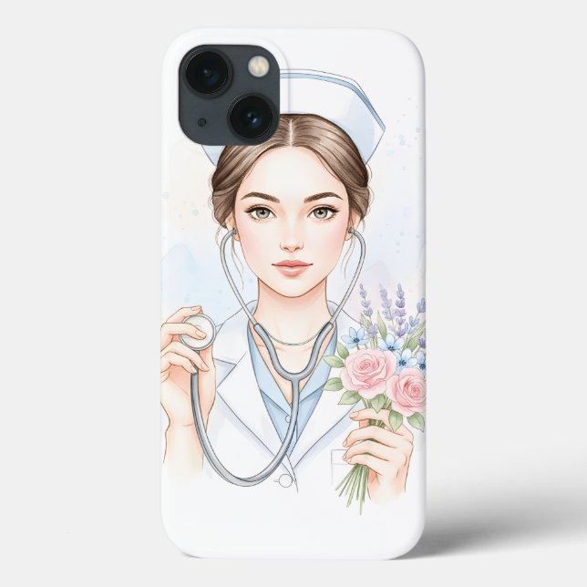 Funda De Case-Mate Para iPhone Nurse Life – Gentle Strength  (Reverso)