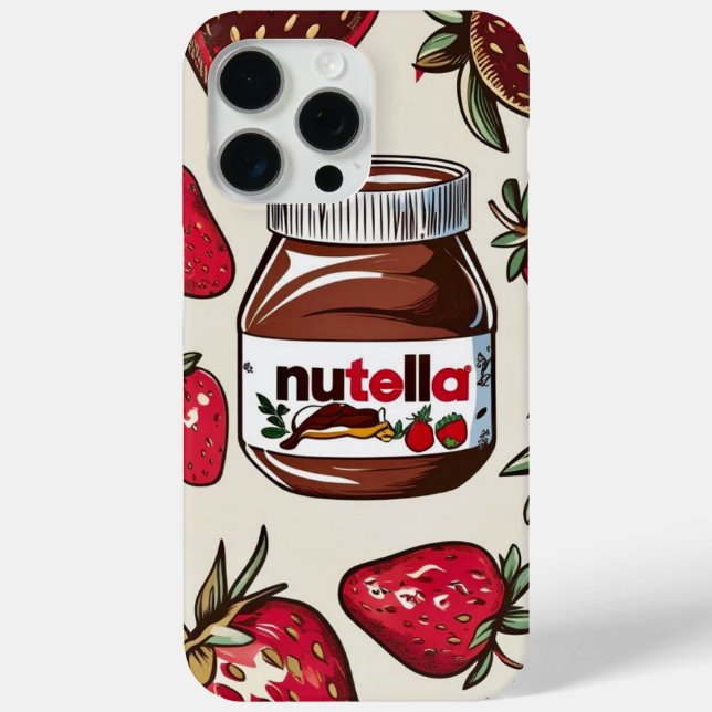 Funda De Case-Mate Para iPhone Nutella (Reverso )