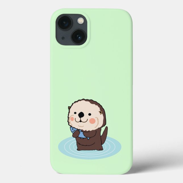 Funda De Case-Mate Para iPhone nutria marina (Reverso)