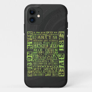 Funda Para iPhone 11 NYC Vecindarios Verdes