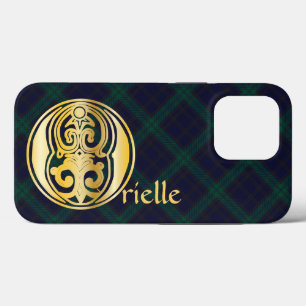 Funda Para iPhone 13 Pro O de la Capital Decorativa Botánica Medieval