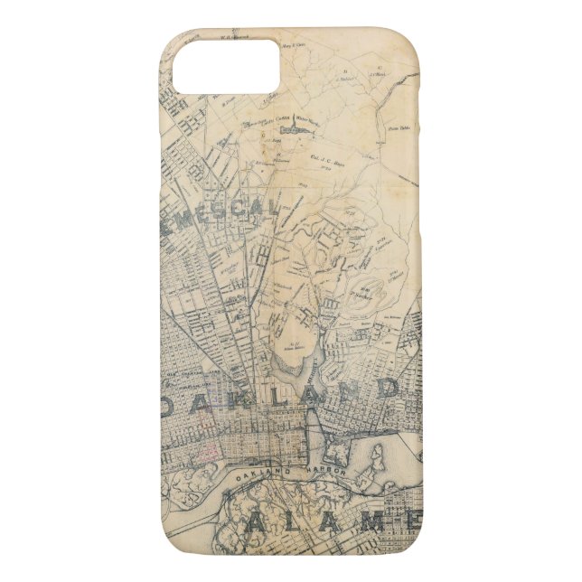 Funda De Case-Mate Para iPhone Oakland, Berkeley, Alameda (Reverso)