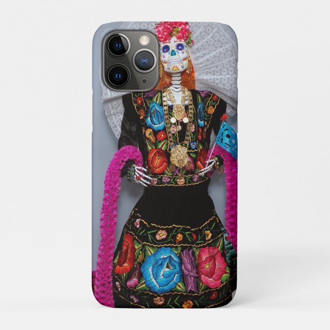 Funda De Case-Mate Para iPhone Oaxacan Calavera Catrina (Reverso)