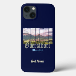 Funda Para iPhone 13 Oberstdorf Allgäu Vintage Bavaria Alemania Souveni