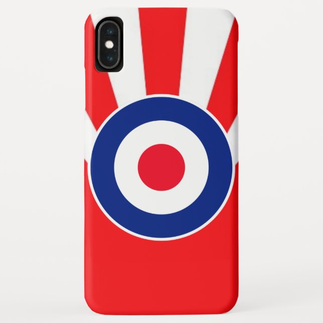 Funda De Case-Mate Para iPhone Objetivo MOD en ráfaga Japón (Reverso)