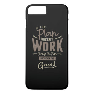 Funda Para iPhone 8 Plus/7 Plus Objetivos - Cotizaciones motivacionales
