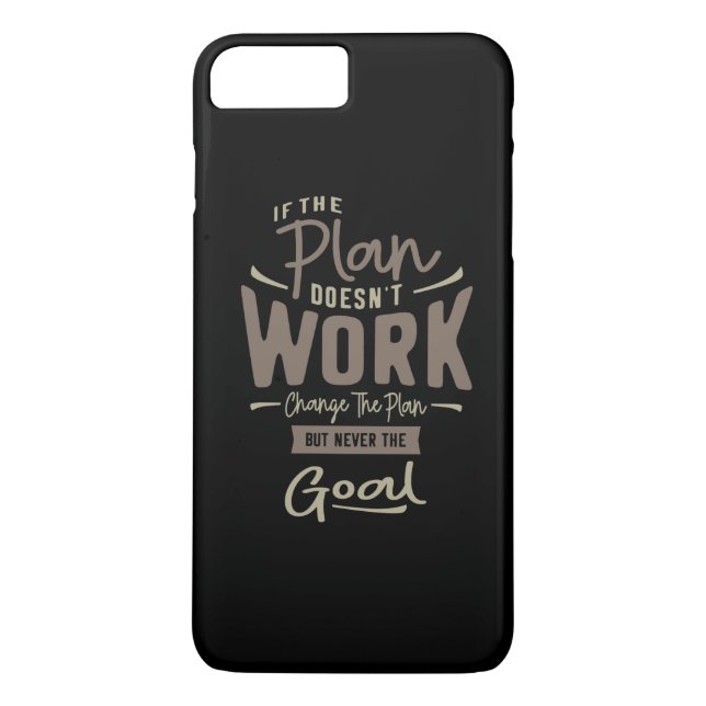 Funda De Case-Mate Para iPhone Objetivos - Cotizaciones motivacionales (Reverso)