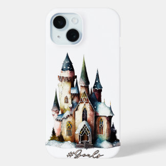 Funda Para iPhone 15 Objetivos de Hashtag - Castillo de Fantasía de Had