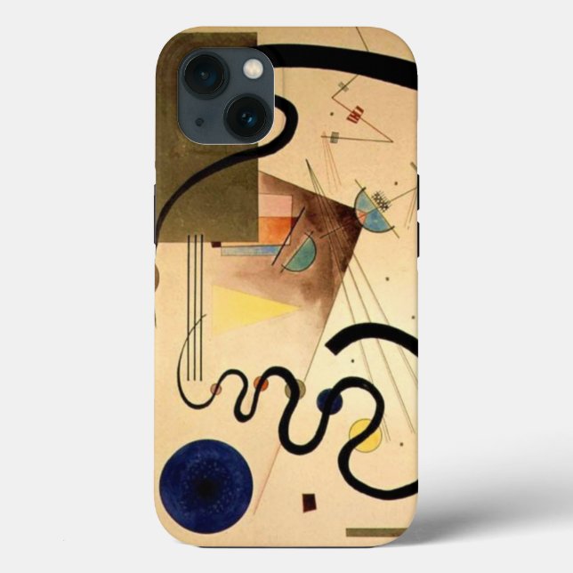Funda De Case-Mate Para iPhone Obra abstracta de Wassily Kandinsky (Reverso )