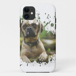 Funda Para iPhone 11 Obra de arte de perro de Cute