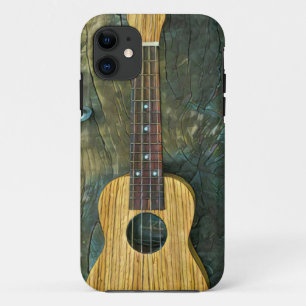 Funda Para iPhone 11 Obra de guitarra vintage