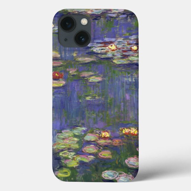 Funda De Case-Mate Para iPhone Obras maestras de nenúfares de Monet (Reverso)