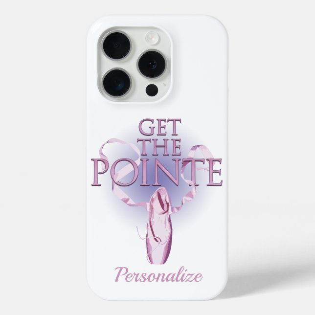 Funda De Case-Mate Para iPhone Obtén El Pointe (Baile) (Reverso )