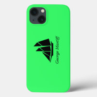 Ocean Glow_Black-on-Green Clipper Ship_personaliza