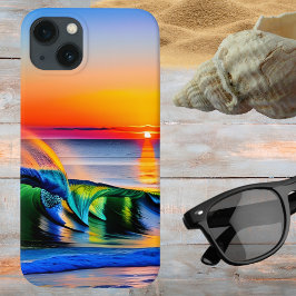 Funda Para iPhone 13 Océano al atardecer