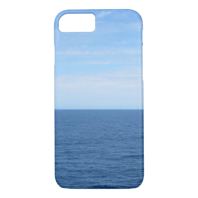 Funda De Case-Mate Para iPhone Océano azul fresco (Reverso)