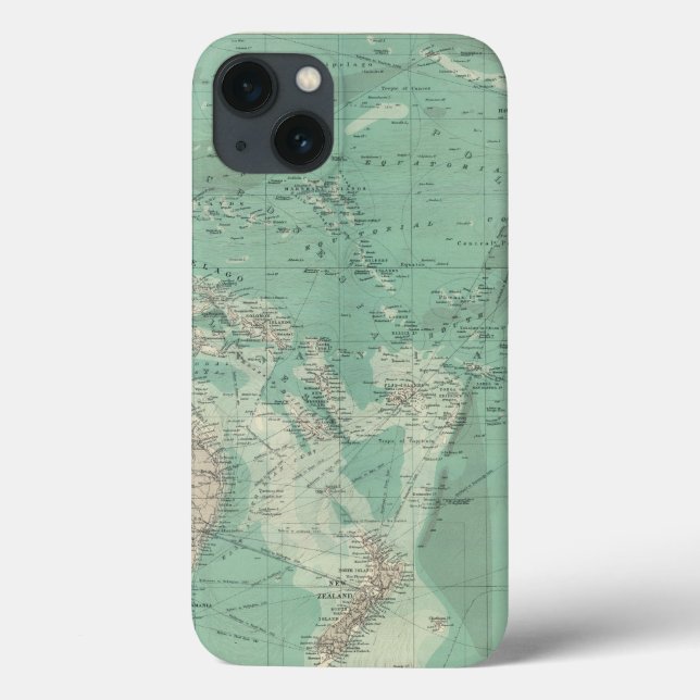 Funda De Case-Mate Para iPhone Océano de South Pacific (Reverso)
