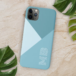 Funda Para iPhone 11 Pro Max Océano marino verde Verde azulado Aqua