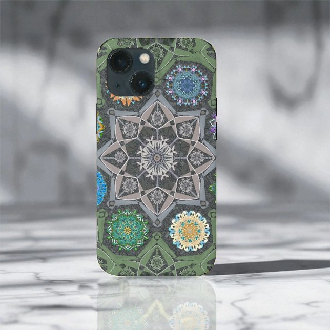 Funda De Case-Mate Para iPhone Octo Brightener Arabesque Piedra Árabe Verde (Subido por el creador)