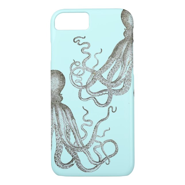 Funda De Case-Mate Para iPhone Octopus (Reverso)