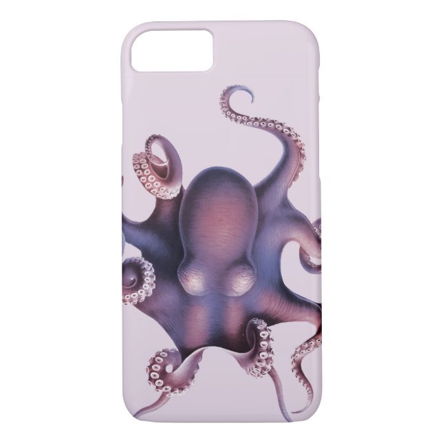 Funda De Case-Mate Para iPhone Octopus (Reverso)