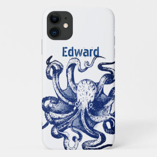 Funda Para iPhone 11 Octopus azul
