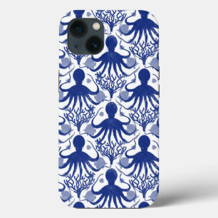 Funda Para iPhone 13 Octopus (fondo claro)