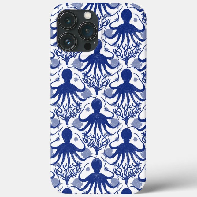 Funda De Case-Mate Para iPhone Octopus (light background) (Reverso )