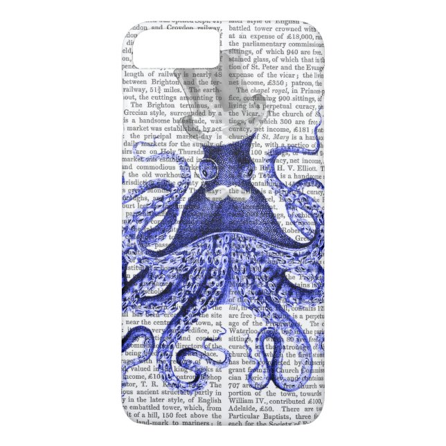 Funda De Case-Mate Para iPhone Octopus sobre la ciudad (Reverso)
