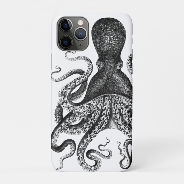 Funda De Case-Mate Para iPhone +|| Octopus vintage ||+ (Reverso)