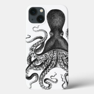 Funda Para iPhone 13 +|| Octopus vintage ||+ Estuche para iPhone Funda-