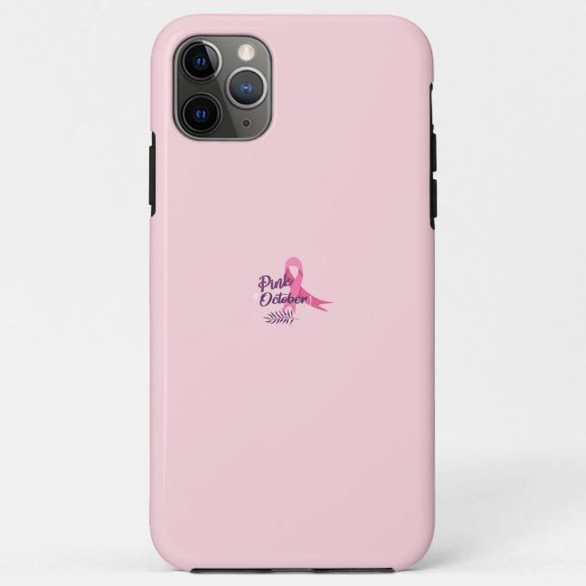 Funda De Case-Mate Para iPhone Octubre rosa (Reverso)