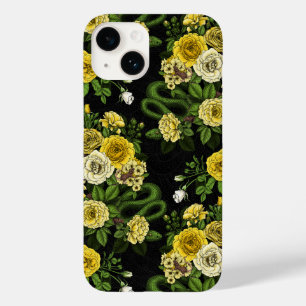 Funda Para iPhone 14 De Case-Mate Oculto en los rosas, amarillo y verde
