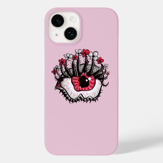 Funda De Case-Mate Para iPhone Oddismo ocular - Espeluznante horror (Reverso )