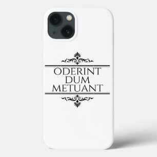 Funda Para iPhone 13 Oderint Dum Metuant