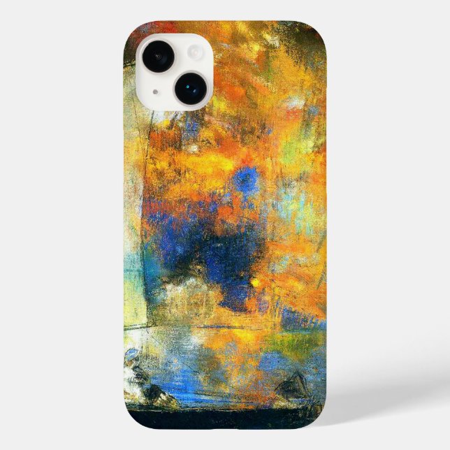 Funda De Case-Mate Para iPhone Odilon Redon - Nubes de flores (Reverso )