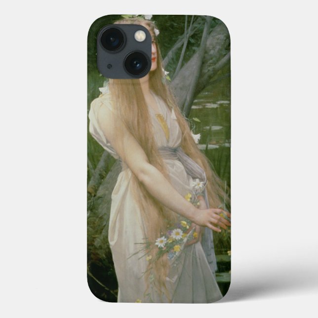 Funda De Case-Mate Para iPhone Ofelia (aceite en lona) (Reverso)