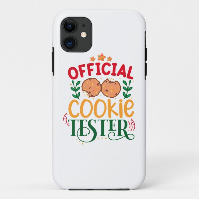 Funda De Case-Mate Para iPhone Oficial Cookie Tester (Reverso)