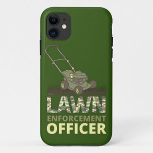 Funda Para iPhone 11 OFICIAL DE LA FUERZA DE LA LEY, regalo de jardiner