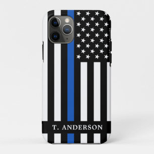 Funda Para iPhone 11 Pro Oficial moderno de policía personalizado delgado d