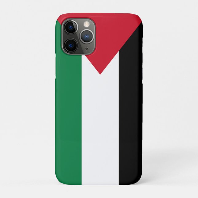 Funda De Case-Mate Para iPhone oficialmente bandera del Estado de Palestina (Reverso)