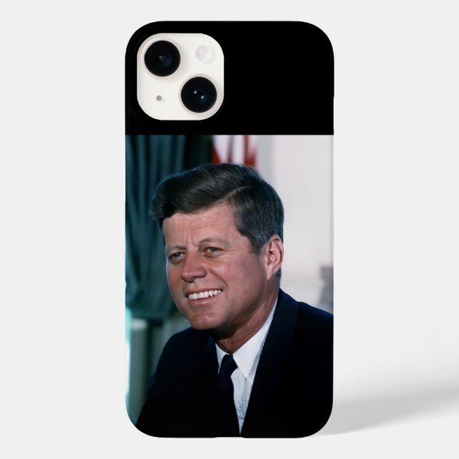 Funda De Case-Mate Para iPhone Oficina Oval del Presidente John F. Kennedy (Reverso )