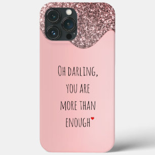 Funda Para iPhone 13 Pro Max Oh Cariño, Eres Más Que Suficiente Cita