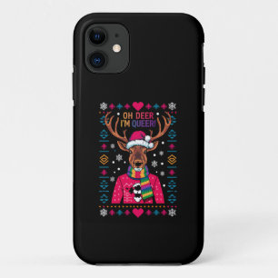 Funda Para iPhone 11 Oh Ciervo Soy LGTB LGTBI Orgullo Gay Navidades Fea