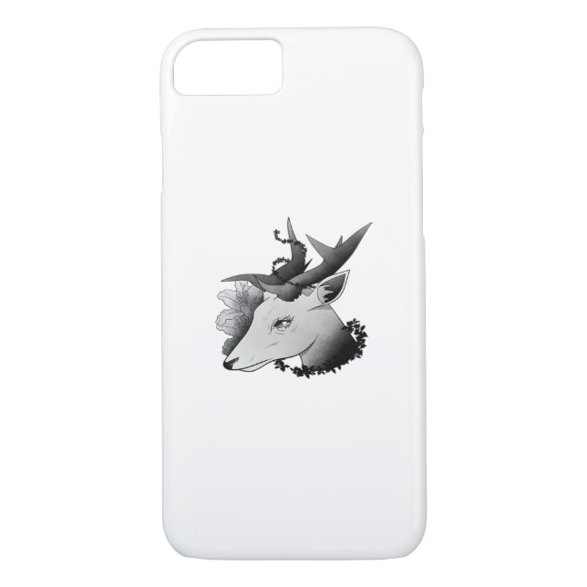 Funda De Case-Mate Para iPhone Oh Deer Classic Style  (Reverso)