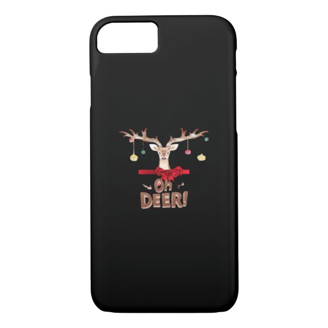 Funda De Case-Mate Para iPhone Oh Deer Classic Vibe  (Reverso)